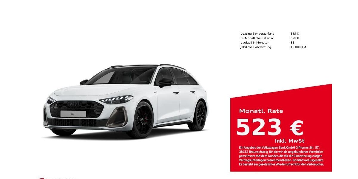 Audi A5 3.800 km 58.380 € Lübeck 23556