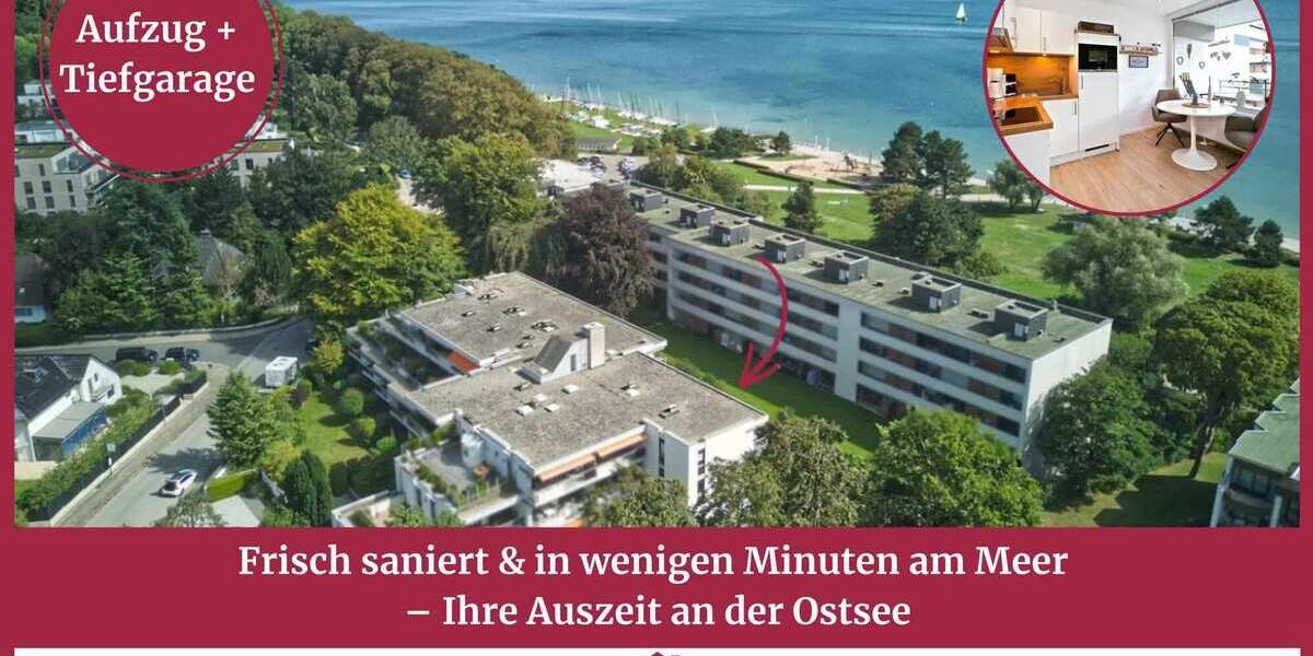 Etagenwohnung Lübeck / Travemünde Travemünde - 1 Zimmer, 37 m&sup2;, 219.000&euro; | Angebot:27146634