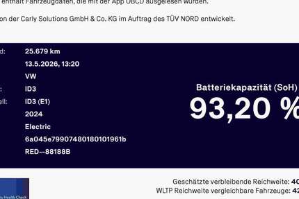 VW ID.3 25.700 km 31.990 &euro; Bad Oldesloe 23843