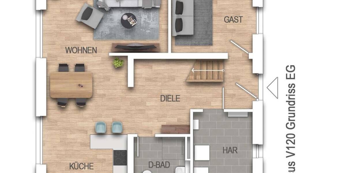 Einfamilienhaus Sandesneben - 5 Zimmer, 128 m&sup2;, 426.740&euro; | Angebot:25971068