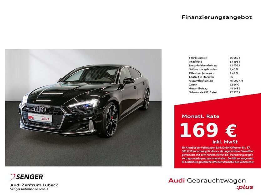 Audi A5 9.000 km 53.880 € Lübeck 23556