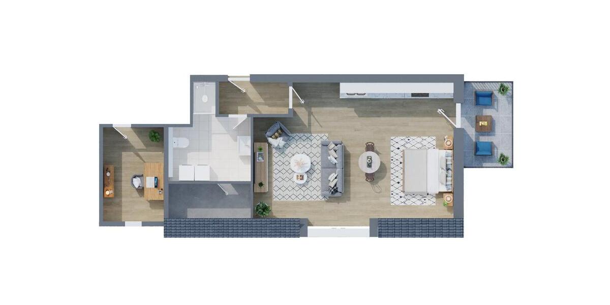 Etagenwohnung Scharbeutz - 3 Zimmer, 74 m&sup2;, 1.450&euro; | Angebot:26383139