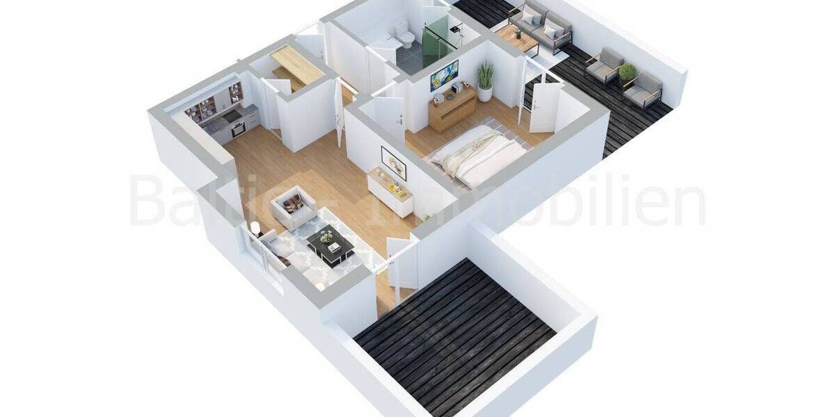 Etagenwohnung Neustadt - 2 Zimmer, 79 m&sup2;, 349.000&euro; | Angebot:24112543