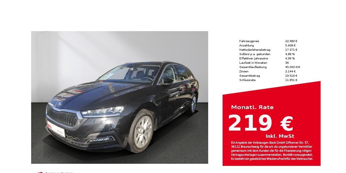 Skoda Octavia 76.450 km 21.980 &euro; Bad Oldesloe 23843