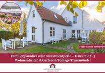 Familienparadies oder Investmentperle - Haus mit 2-3 Wohneinheiten & Garten in Toplage Travemünde!