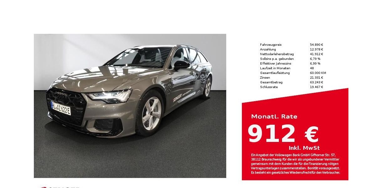 Audi A6 17.000 km 52.890 &euro; Lübeck 23556