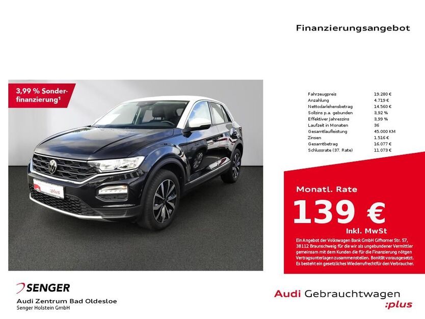 VW T-Roc 94.000 km 17.380 € Bad Oldesloe 23843
