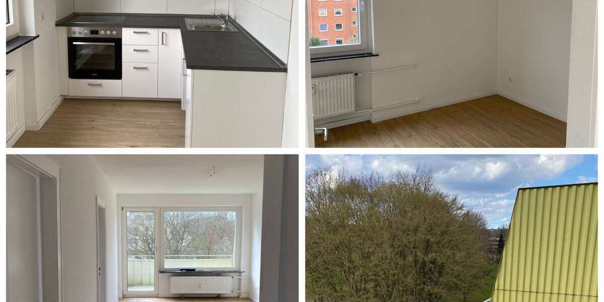 Etagenwohnung Lübeck Strecknitz - 4 Zimmer, 65 m&sup2;, 650&euro; | Angebot:26387477