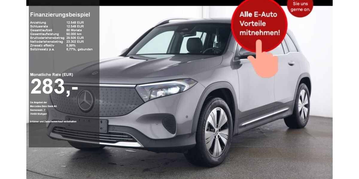 Mercedes-Benz EQB 15.078 km 35.850 &euro; Bad Oldesloe 23843