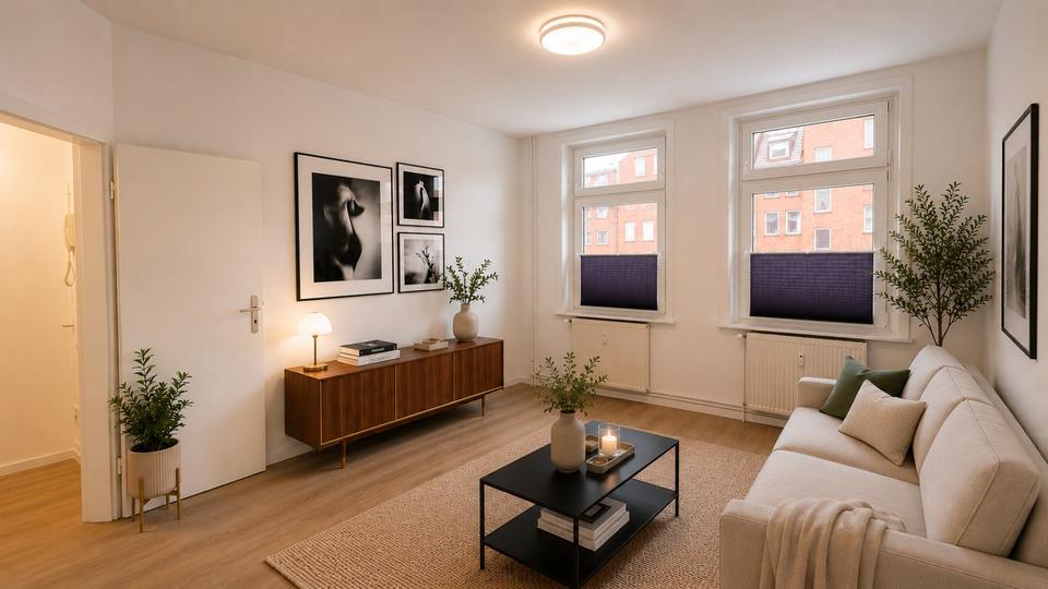 Etagenwohnung Lübeck Sankt Jürgen - 2 Zimmer, 45 m&sup2;, 194.900&euro; | Angebot:26974894