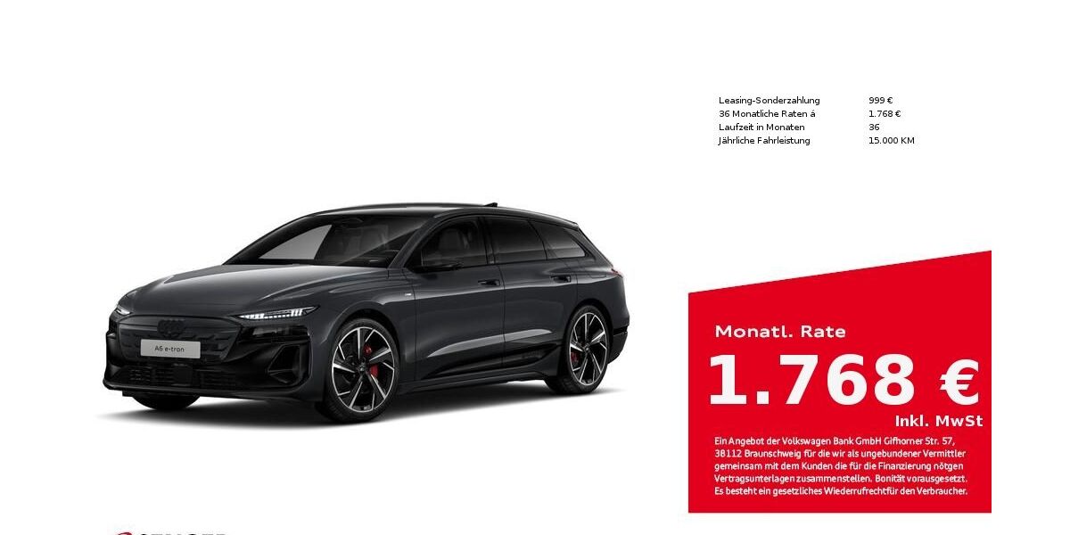 Audi A6 e-tron 9.200 km 109.000 &euro; Lübeck 23556