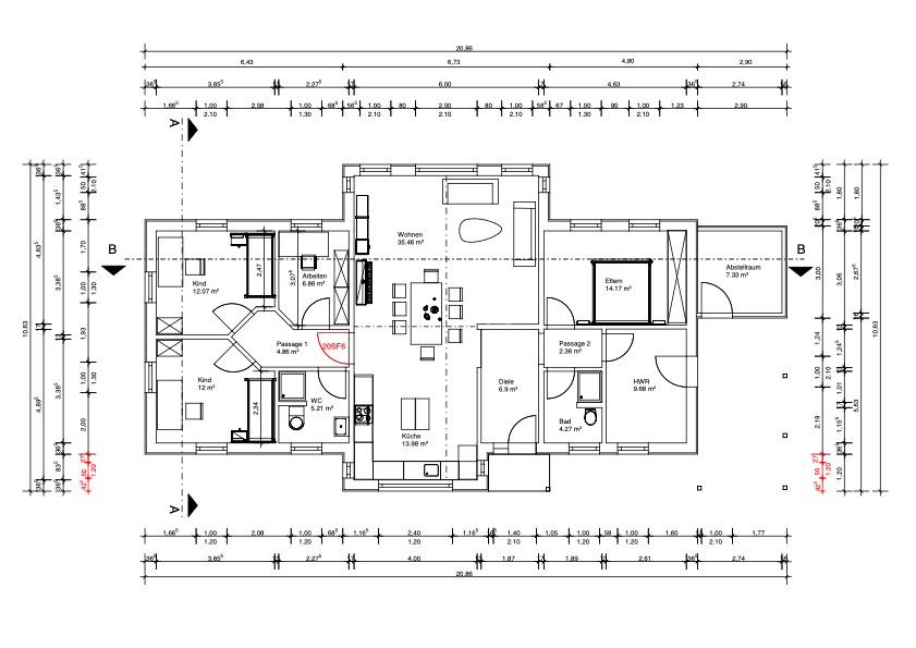 Bungalow Ziethen - 5 Zimmer, 127 m&sup2;, 698.000&euro; | Angebot:26816398