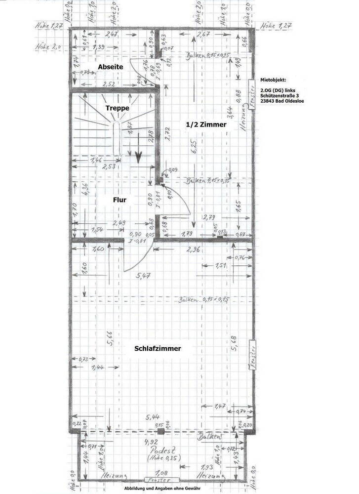 2,5 Zi. Maisonette-Whg. im Zentrum