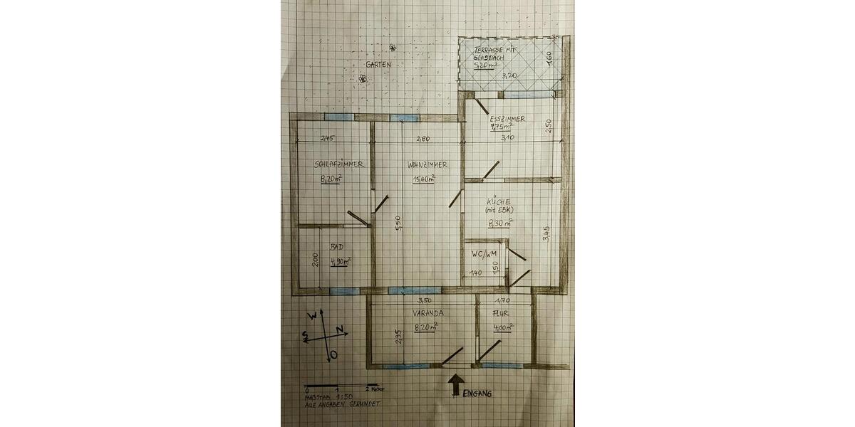 MIETWOHNUNG MIT GARTEN 2 zimmer