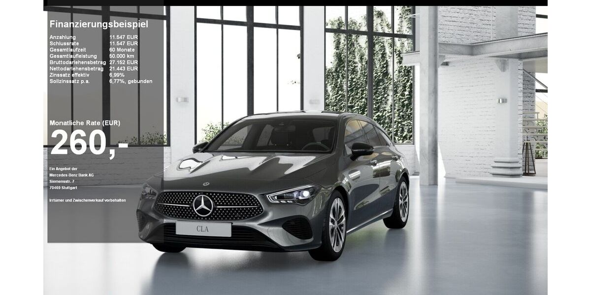 Mercedes-Benz CLA 180 Shooting Brake 4.343 km 30.890 &euro; Lübeck 23554
