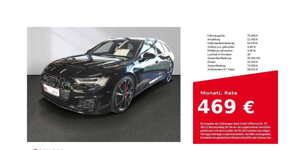 Audi S6 19.000 km 75.980 &euro; Lübeck 23556