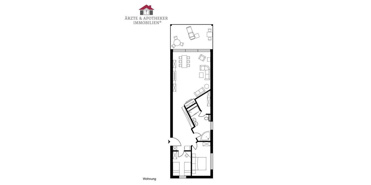 Etagenwohnung Lübeck / Travemünde Travemünde - 3 Zimmer, 81 m&sup2;, 535.000&euro; | Angebot:24810282