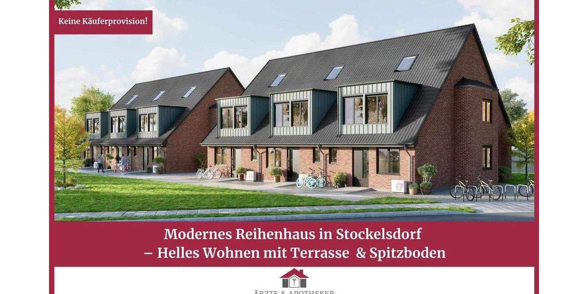 Reihenendhaus Stockelsdorf - 5 Zimmer, 144 m&sup2;, 529.000&euro; | Angebot:25691319