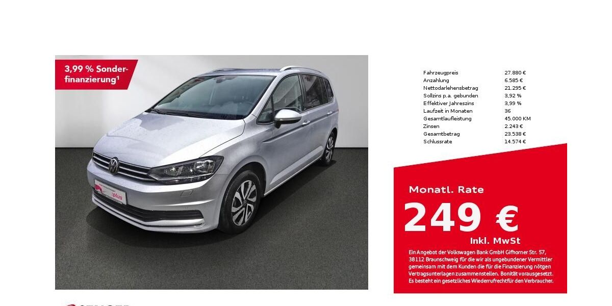 VW Touran 76.650 km 27.880 &euro; Bad Oldesloe 23843