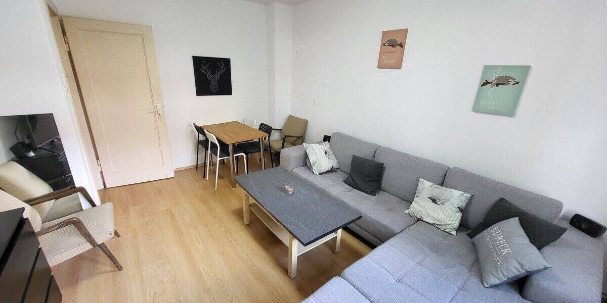 Etagenwohnung Lübeck St. Jürgen - 3 Zimmer, 64 m&sup2;, 600&euro; | Angebot:26886214
