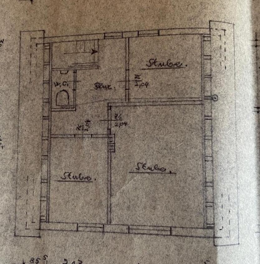 Kleines Einfamilienhaus in dörflicher Idylle