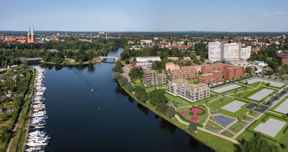 Etagenwohnung Lübeck Sankt Jürgen - 2 Zimmer, 54 m&sup2;, 325.000&euro; | Angebot:26888342
