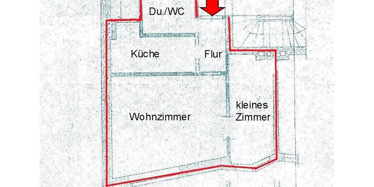 Etagenwohnung Lübeck-St. Lorenz-Süd St. Lorenz Süd - 1 Zimmer, 36 m&sup2;, 370&euro; | Angebot:26867368