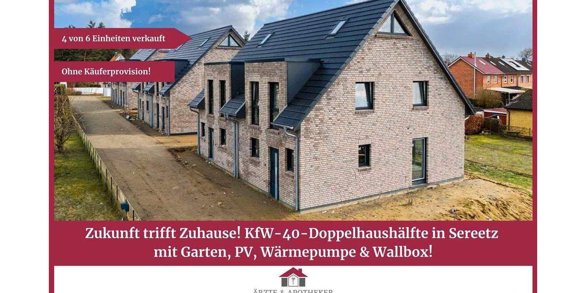 Doppelhaushälfte Bad Schwartau / Sereetz Sereetz - 5 Zimmer, 115 m&sup2;, 479.000&euro; | Angebot:25821071