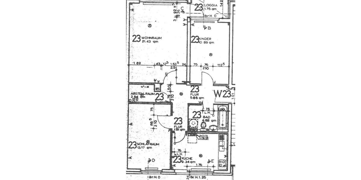 Hochparterre Bad Schwartau - 3 Zimmer, 71 m&sup2;, 985&euro; | Angebot:25229572