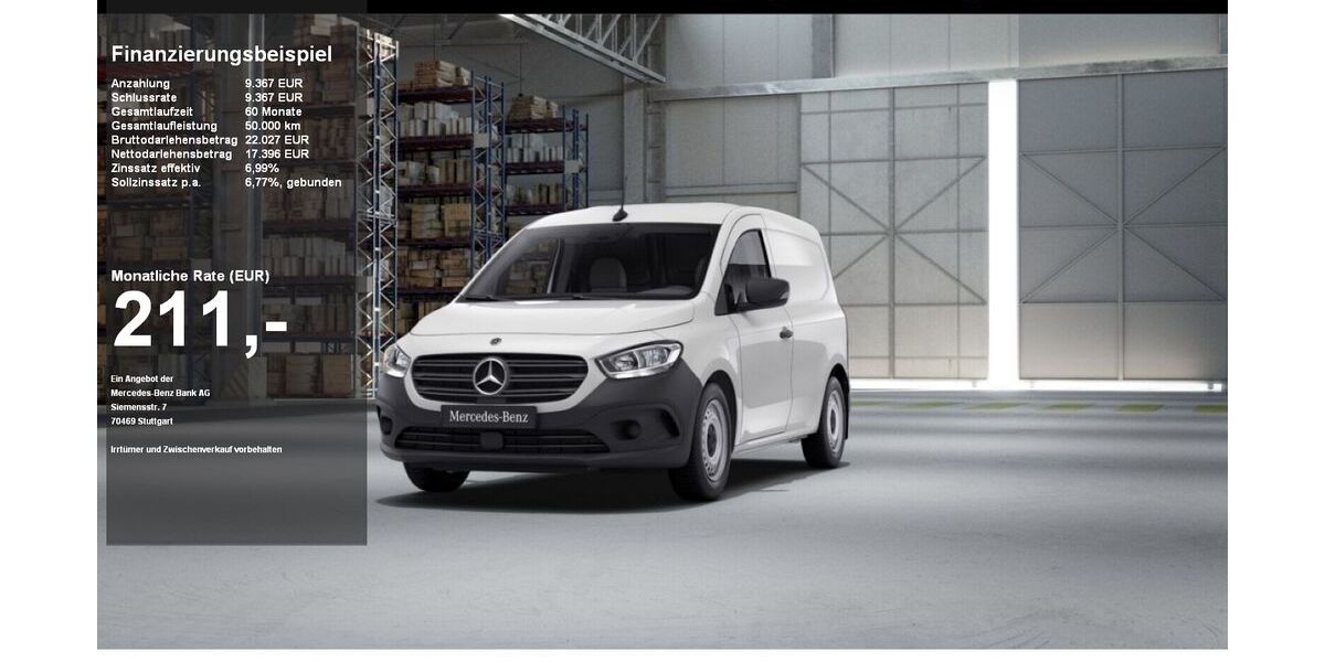 Mercedes-Benz Citan 3.135 km 23.669 &euro; Lübeck 23556