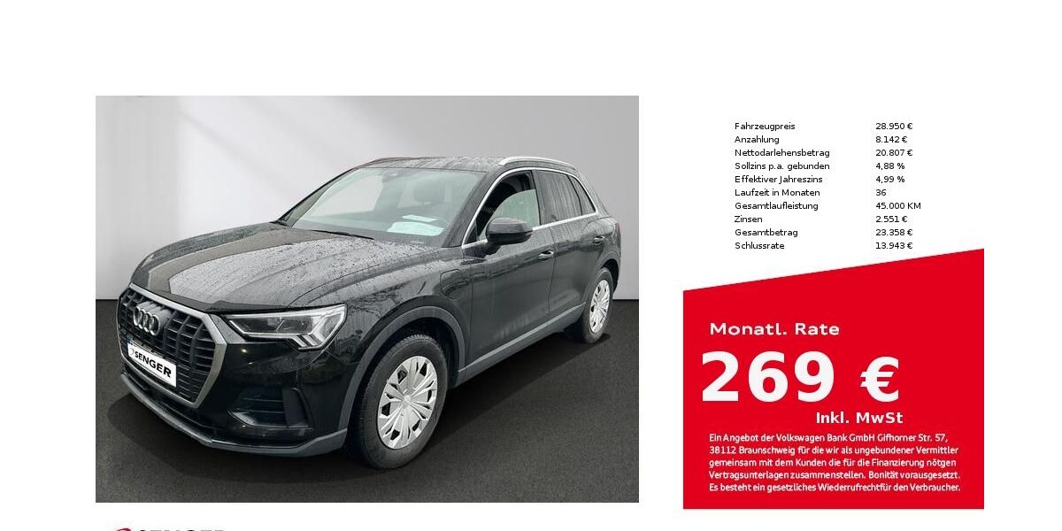 Audi Q3 86.900 km 28.950 &euro; Lübeck 23556
