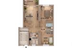 Etagenwohnung Mölln - 3 Zimmer, 68 m&sup2;, 779&euro; | Angebot:26122365