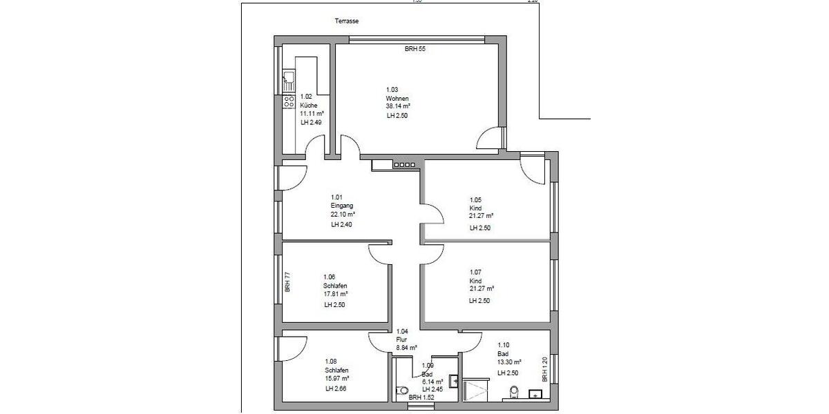 Etagenwohnung Ratzeburg - 5 Zimmer, 176 m&sup2;, 1.936&euro; | Angebot:26232949