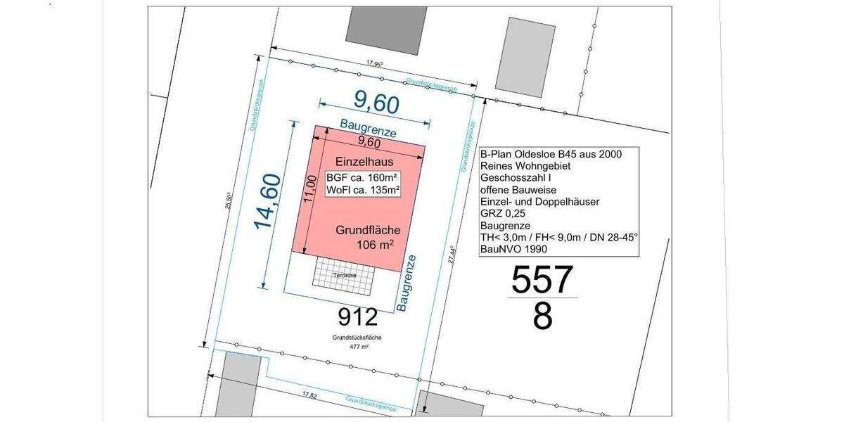 Grundstück Bad Oldesloe - 215.000&euro; | Angebot:25066484