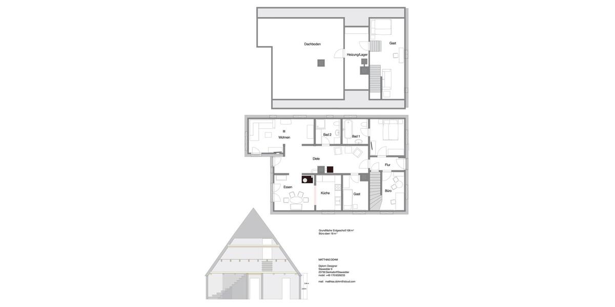 Einfamilienhaus Neustadt in Holstein - 5 Zimmer, 120 m&sup2;, 595.000&euro; | Angebot:26565905