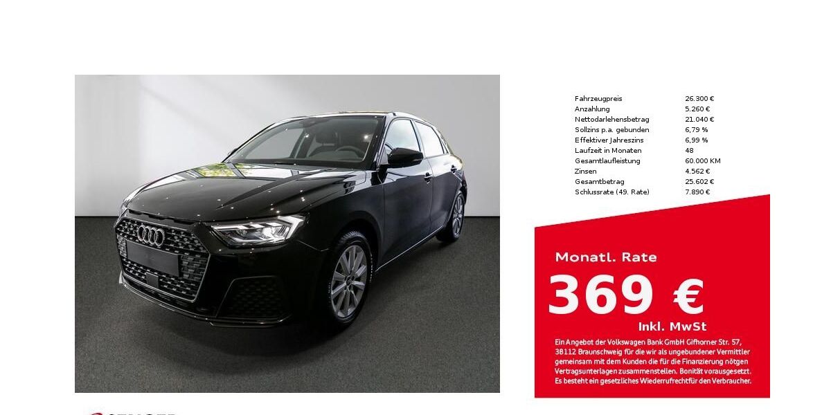 Audi A1 2.200 km 26.490 &euro; Lübeck 23556