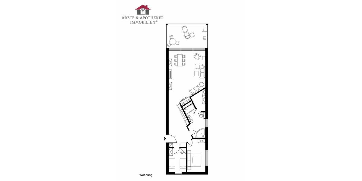 Etagenwohnung Lübeck / Travemünde Travemünde - 3 Zimmer, 81 m&sup2;, 499.000&euro; | Angebot:25737732
