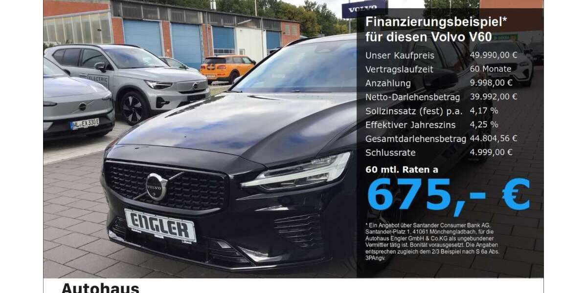 Volvo V60 26.550 km 49.990 &euro; Lübeck 23566