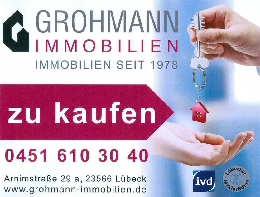 Schöne 4,5-Zi.-Eigentumswohnung mit gr. Balkon und Pkw-Außenstellplatz in Bad Schwartau (Mühlenteich)