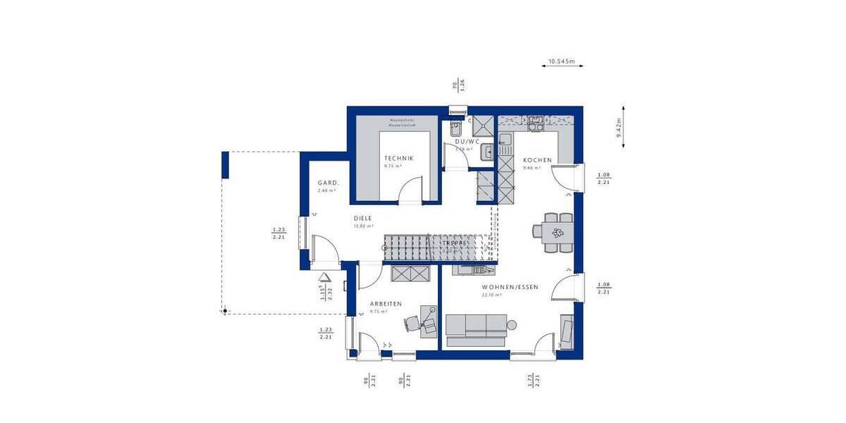 Einfamilienhaus Lübeck Travemünde - 5 Zimmer, 140 m&sup2;, 810.520&euro; | Angebot:25768378