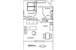 Etagenwohnung Lübeck-Travemünde Travemünde - 2 Zimmer, 55 m&sup2;, 880&euro; | Angebot:26885016
