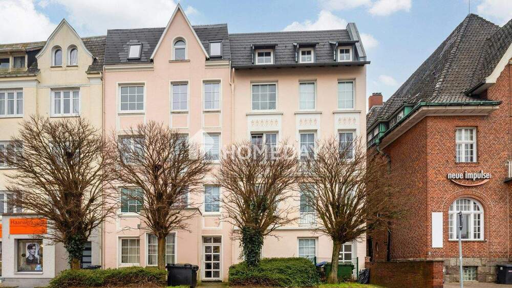 Etagenwohnung Lübeck St. Lorenz Nord - 3 Zimmer, 61 m&sup2;, 159.000&euro; | Angebot:25043481