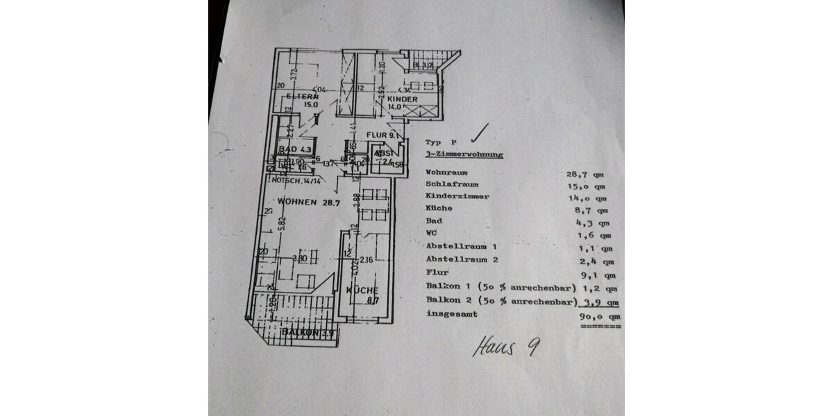 Eigentumswohnung 3 zimmer