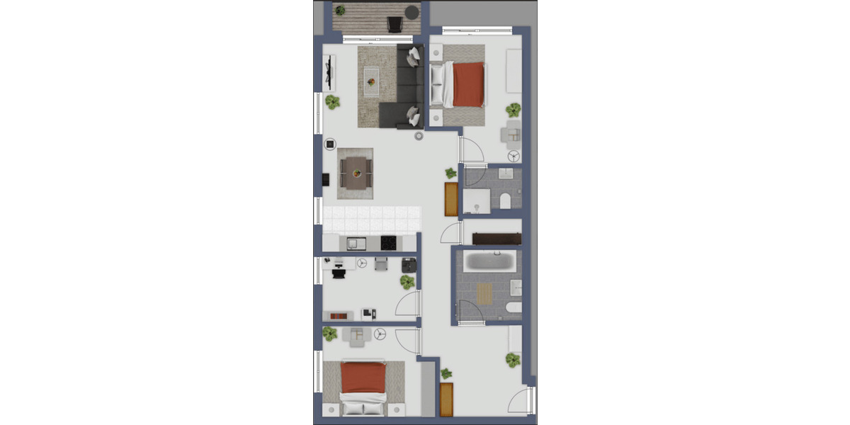 Etagenwohnung Ratzeburg - 4 Zimmer, 112 m&sup2;, 449.500&euro; | Angebot:26879249
