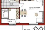 Etagenwohnung Lübeck Kücknitz - 2 Zimmer, 47 m&sup2;, 780&euro; | Angebot:27633629