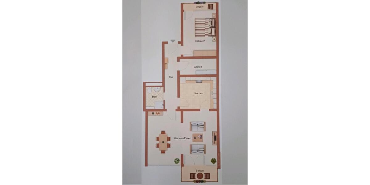 Etagenwohnung Ratzeburg - 2 Zimmer, 78 m&sup2;, 260.000&euro; | Angebot:24872600