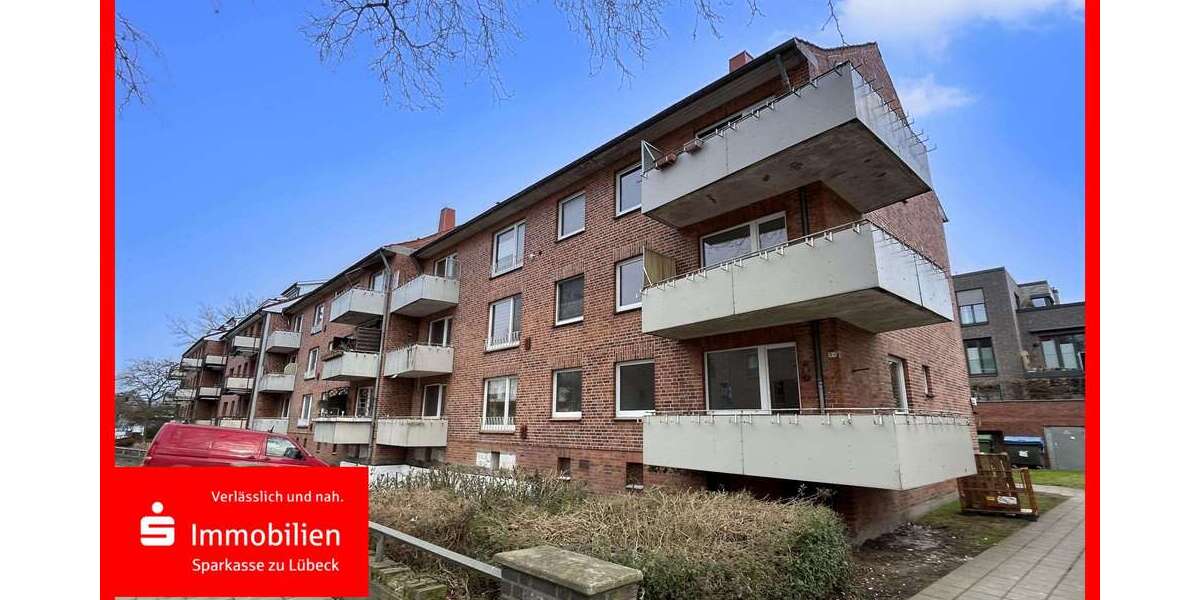 Etagenwohnung Lübeck Sankt Jürgen - 3 Zimmer, 60 m&sup2;, 267.900&euro; | Angebot:26683279