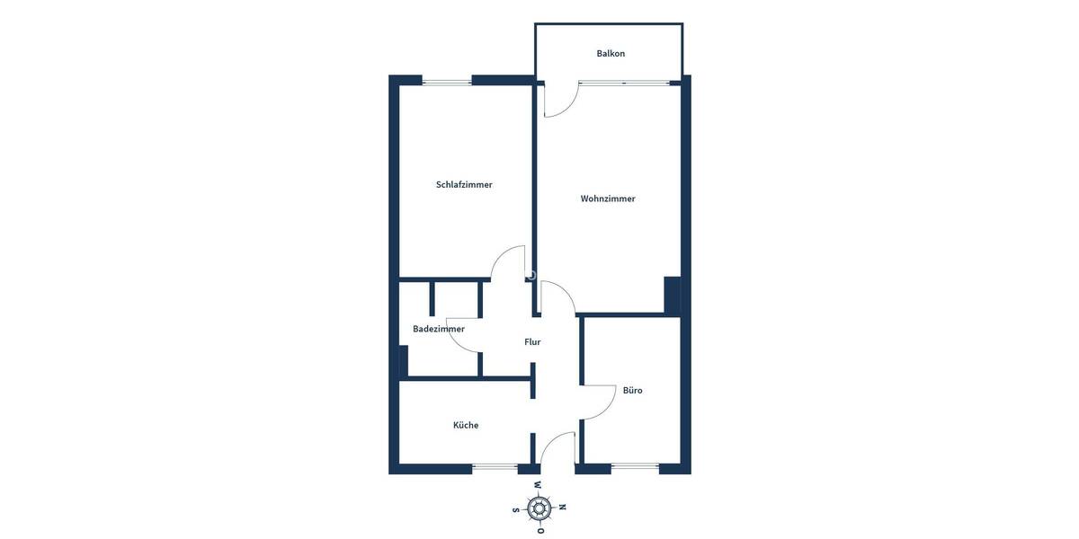 Etagenwohnung Lübeck St. Jürgen - 3 Zimmer, 59 m&sup2;, 136.000&euro; | Angebot:26308390