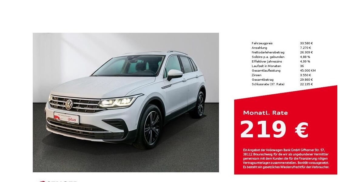 VW Tiguan 92.050 km 33.380 &euro; Bad Oldesloe 23843