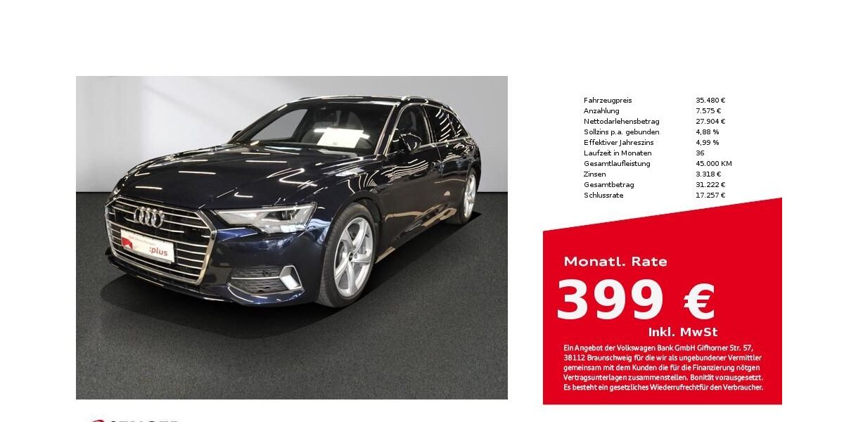 Audi A6 72.900 km 35.480 &euro; Lübeck 23556